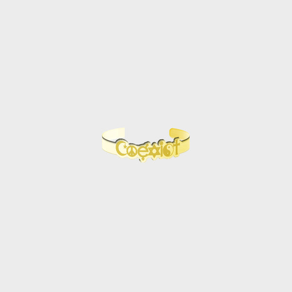 Test ring for gold