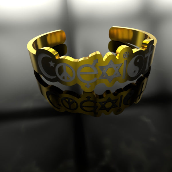 Test ring for gold
